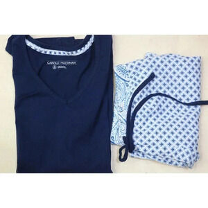 Women's Carole Hochman Pajama Short Set-Size Small-100% Cotton